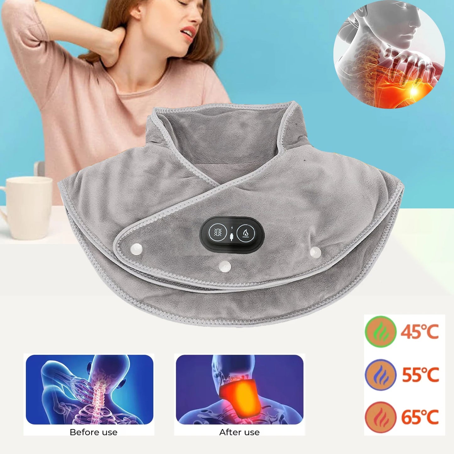Electric Heating Shoulder Neck Pad